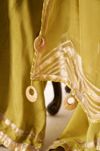 Organza Dupatta with Lumpo