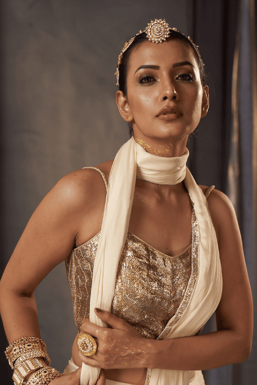 Akira - Palazzo set (with fixed drape)