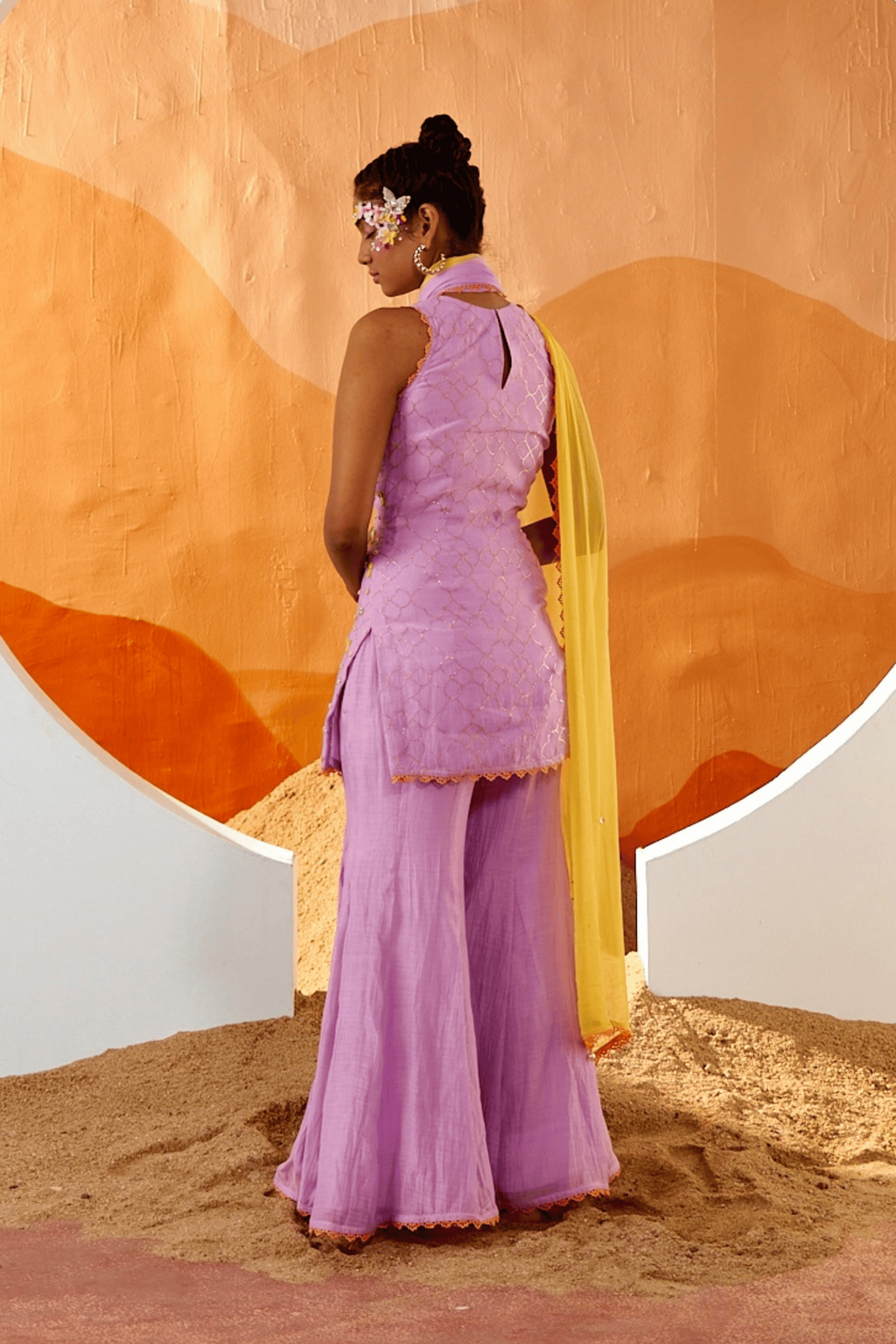 Petal Mirage - Sharara Set