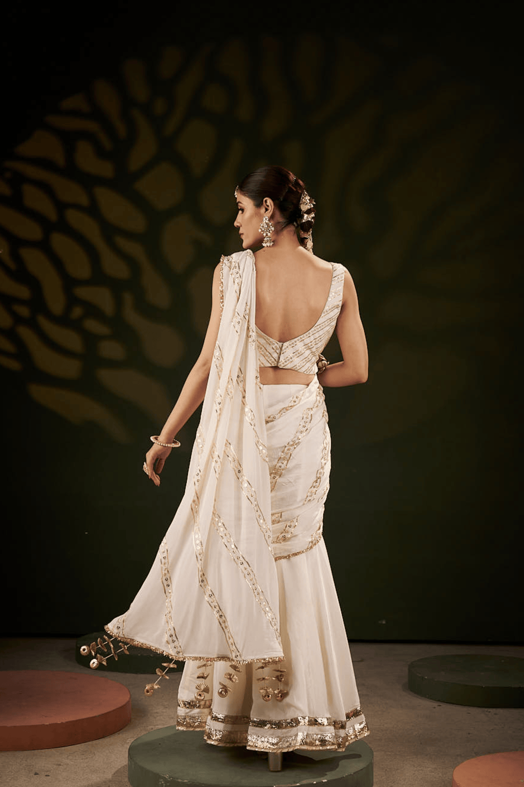 Madiha - Fishcut Saree(pre-stitched)