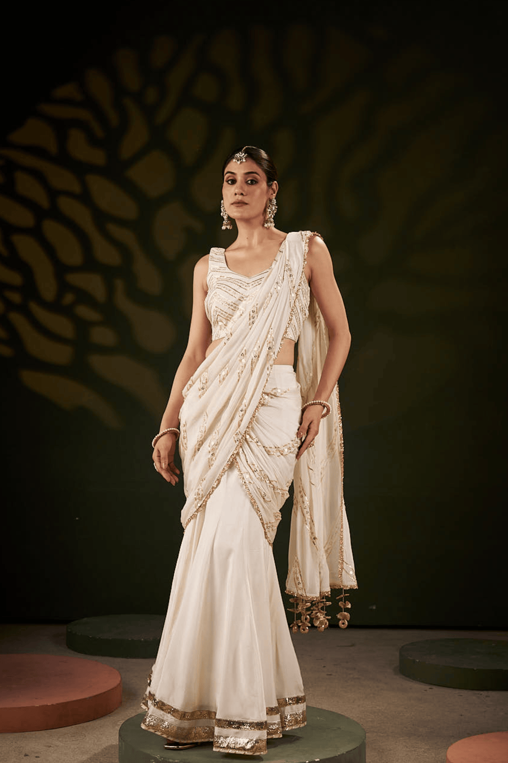Madiha - Fishcut Saree(pre-stitched)